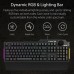 ASUS TUF Gaming K1 RGB keyboard with dedicated volume knob (Black)