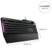 ASUS TUF Gaming K1 RGB keyboard with dedicated volume knob (Black)