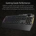 ASUS TUF Gaming K1 RGB keyboard with dedicated volume knob (Black)