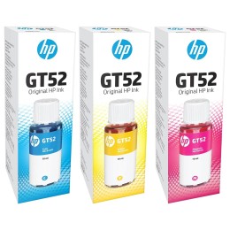 HP GT52 Original Ink Bottle (Colours)
