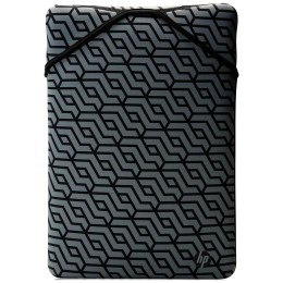 HP Reversible Protective (15.6 inch) Geo Laptop Sleeve (Black/Grey)