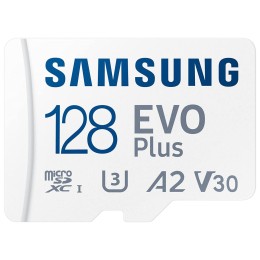 Samsung EVO Plus (128GB) microSDXC Memory Card Wit